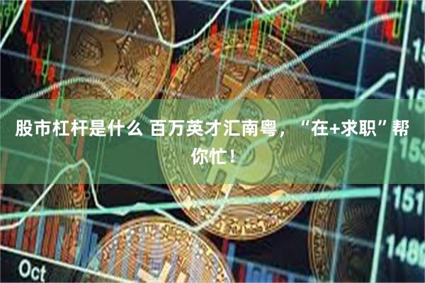 股市杠杆是什么 百万英才汇南粤，“在+求职”帮你忙！